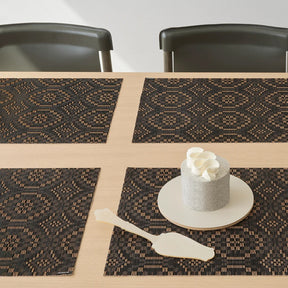 Overshot Table Mat | Tiger Eye - Chilewich LLC - bluecashew kitchen homestead