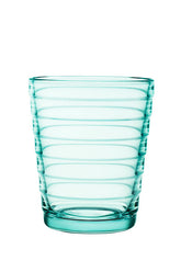 Aino Aalto Glass Water Green, Set of Two - Iittala -bluecashew kitchen homestead