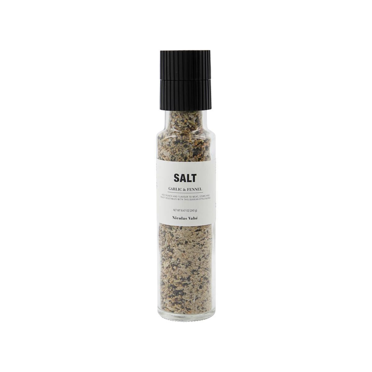 Garlic + Fennel Salt - Nicolas Vahé - Bluecashew Kitchen Homestead