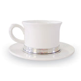 Match Pewter Convivio Tea Cup & Saucer - Bluecashew -bluecashew kitchen homestead