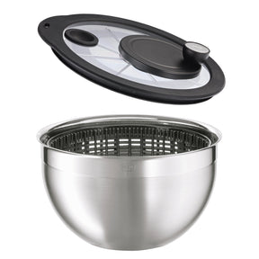 Salad Spinner with Glass Lid - Rosle USA -bluecashew kitchen homestead