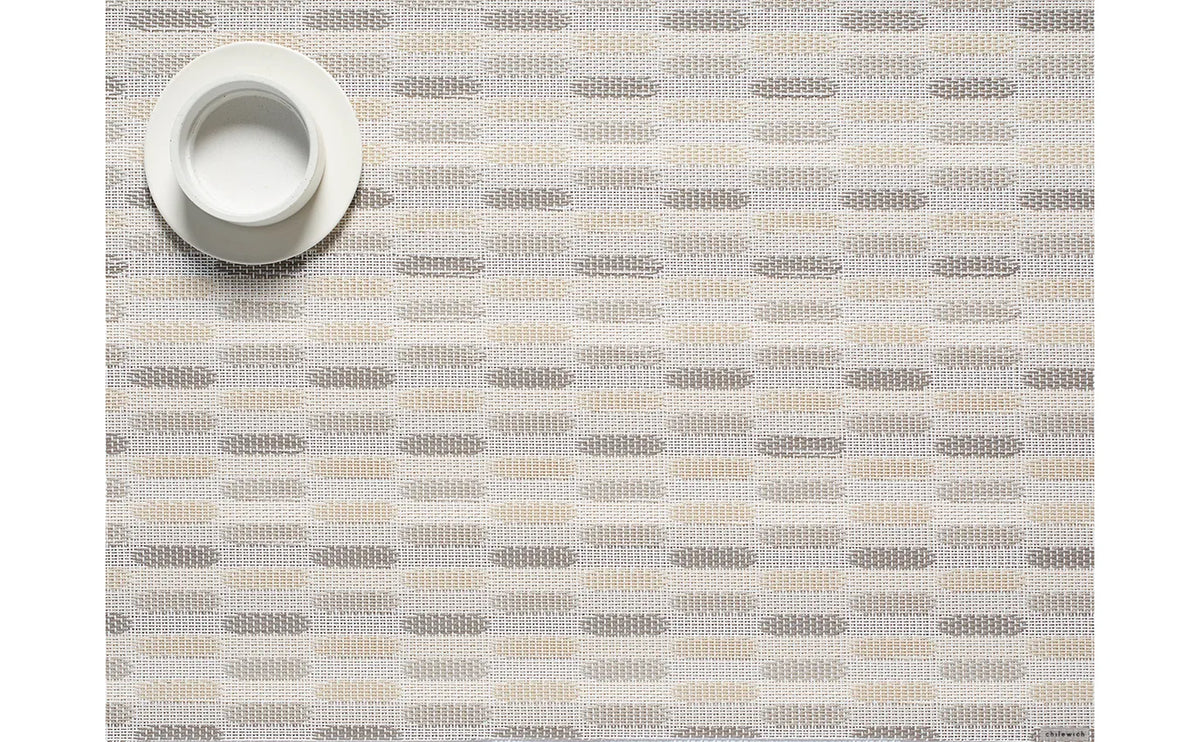Pebble Placemat | River - Chilewich LLC - Bluecashew Kitchen Homestead