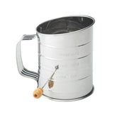 Hand Crank 3 Cup Sifter - Harold Import Company - Bluecashew Kitchen Homestead