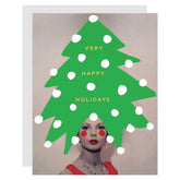Very Happy Holidays Card - Carla Cards - Bluecashew Kitchen Homestead