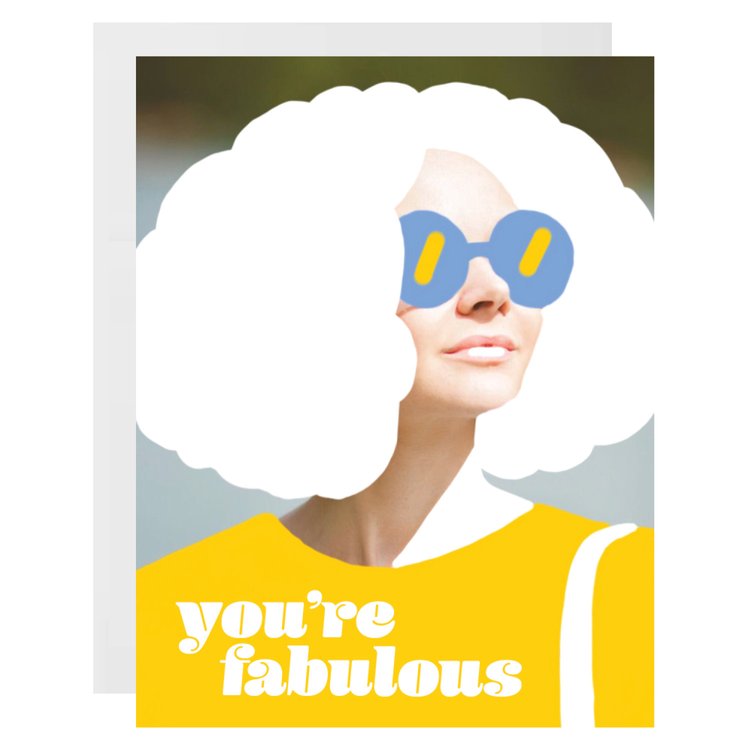 You're Fabulous Card - Carla Cards - Bluecashew Kitchen Homestead