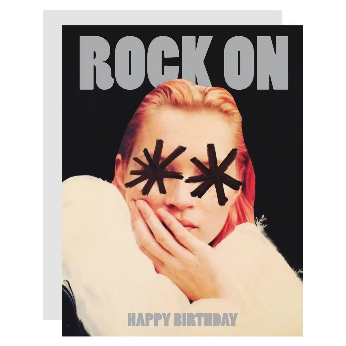 Rock On Happy Birthday Card - Carla Cards - Bluecashew Kitchen Homestead
