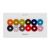 Graf Lantz Wine-O's Round Felt Wine Markers | Midcentury - Graf Lantz - Bluecashew Kitchen Homestead