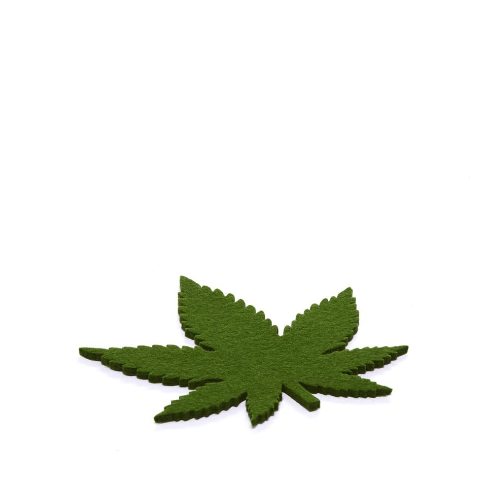 Marijuana Leaf Trivet Small - Bluecashew -bluecashew kitchen homestead