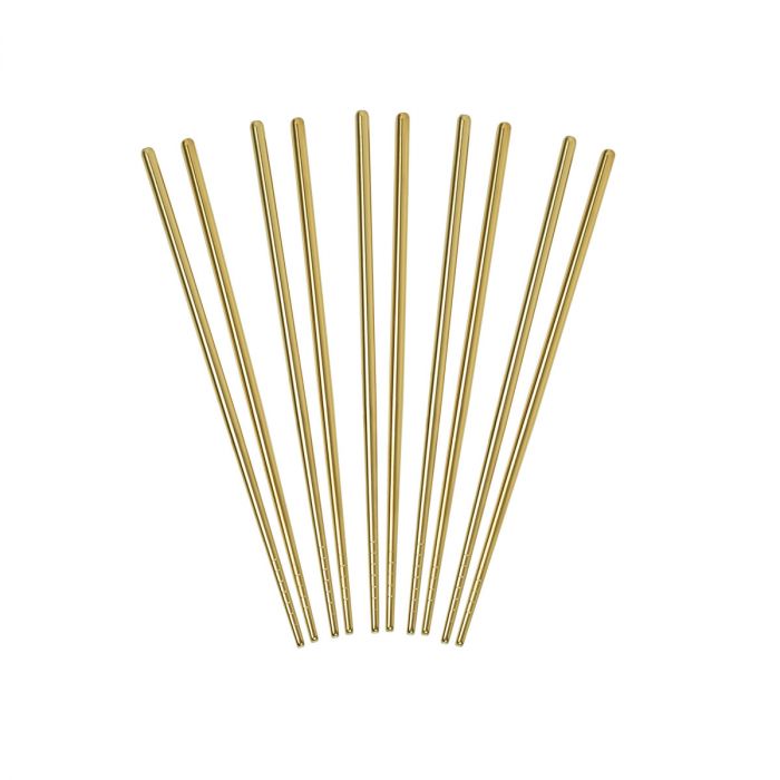 Gold Chopsticks - Harold Import Company - Bluecashew Kitchen Homestead