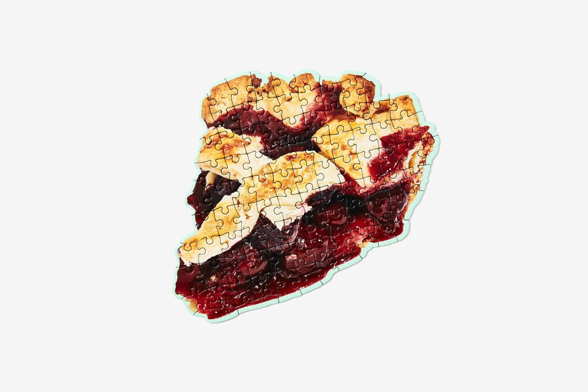 Little Puzzle Thing: Cherry Pie - Areaware -bluecashew kitchen homestead
