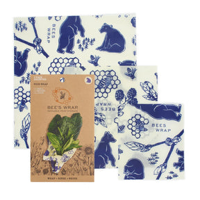 Bee's Wrap | Bees + Bears Assorted 3 Pack - Bee's Wrap - Bluecashew Kitchen Homestead