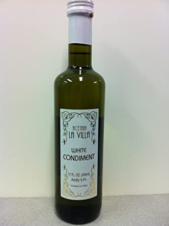 White Balsamic Vinegar La Villa - Advantage Gourmet Importers -bluecashew kitchen homestead