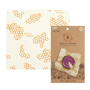 Bee's Wrap | Honeycomb Single Large Wrap - Bee's Wrap - Bluecashew Kitchen Homestead