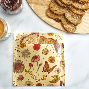 Bee's Wrap | Meadow Magic Vegan Snack + Sandwich Bags - Bee's Wrap - Bluecashew Kitchen Homestead