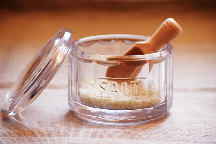 Salt Pot w/scoop - Heaven in Earth - Bluecashew Kitchen Homestead