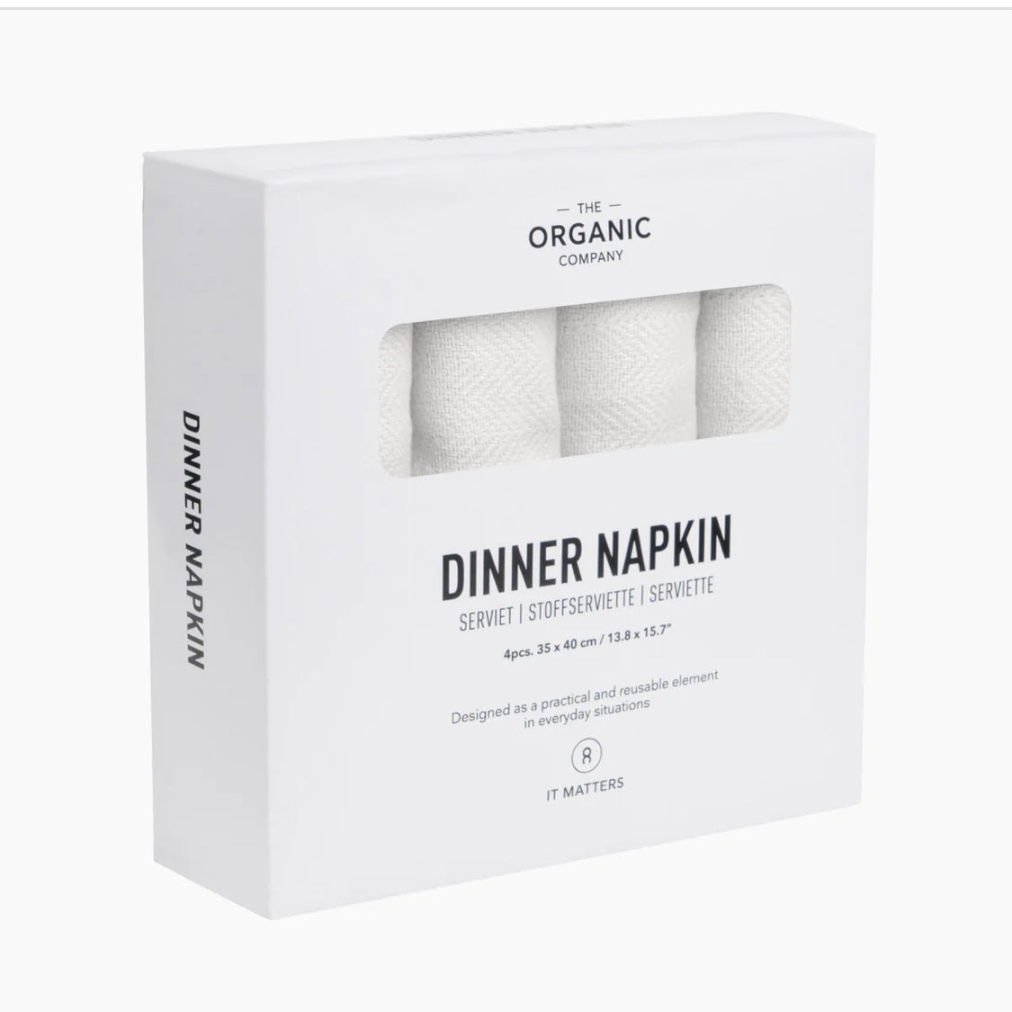 Dinner Napkin S/4 - The Organic Company - Bluecashew Kitchen Homestead