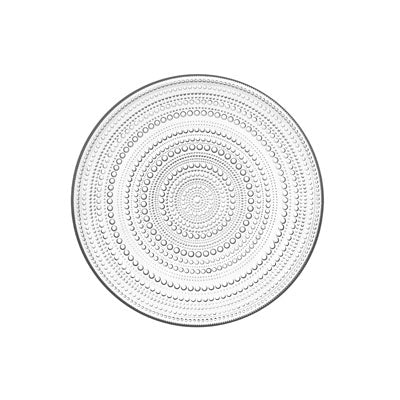 Kastehelmi Clear Plate 12.5" - Iittala -bluecashew kitchen homestead