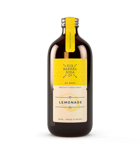 Lemonade Soda Syrup - Six Barrel Soda Co. - Bluecashew Kitchen Homestead