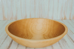 15" Maple Bowl with Bee's Oil Finish - Holland Bowl MillHolland Bowl Mill - Bluecashew Kitchen Homestead