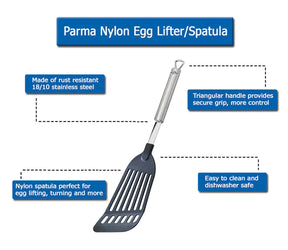Parma Nylon Egg Lifter/Spatula - Frieling - Bluecashew Kitchen Homestead