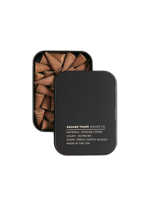 Great North Woods Incense Cones, 30 peices - Bluecashew -bluecashew kitchen homestead