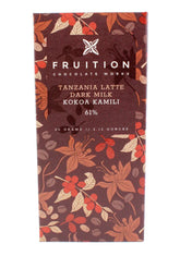 Tanzania Latte 61% Dark Milk Chocolate - Kokoa Kamili Women's Lot - Fruition - Bluecashew Kitchen Homestead