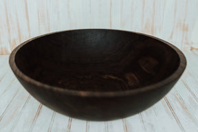 15" Walnut Bowl with Bee's Oil Finish - Holland Bowl Mill - Bluecashew Kitchen Homestead