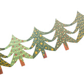 Christmas Tree Concertina Garland - east end press - Bluecashew Kitchen Homestead