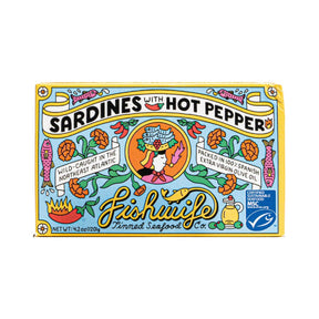 Sardines with Hot Pepper - Fishwife - Bluecashew Kitchen Homestead
