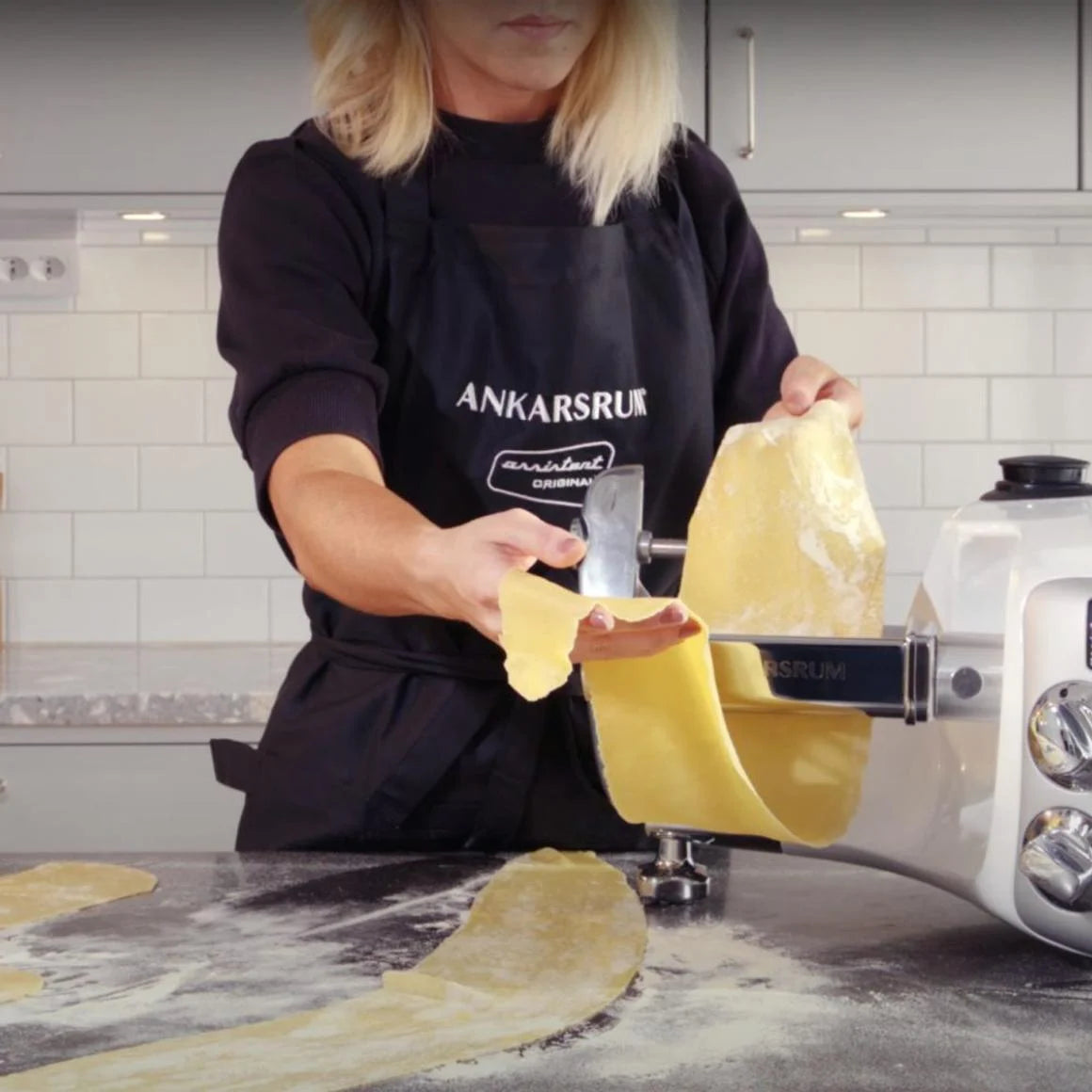 Pasta Roller Lasagna - Ankarsrum - Bluecashew Kitchen Homestead
