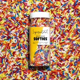 Dye-Free Rainbow Softies Sprinkles (Corn-Free) - Supernatural, Inc - Bluecashew Kitchen Homestead