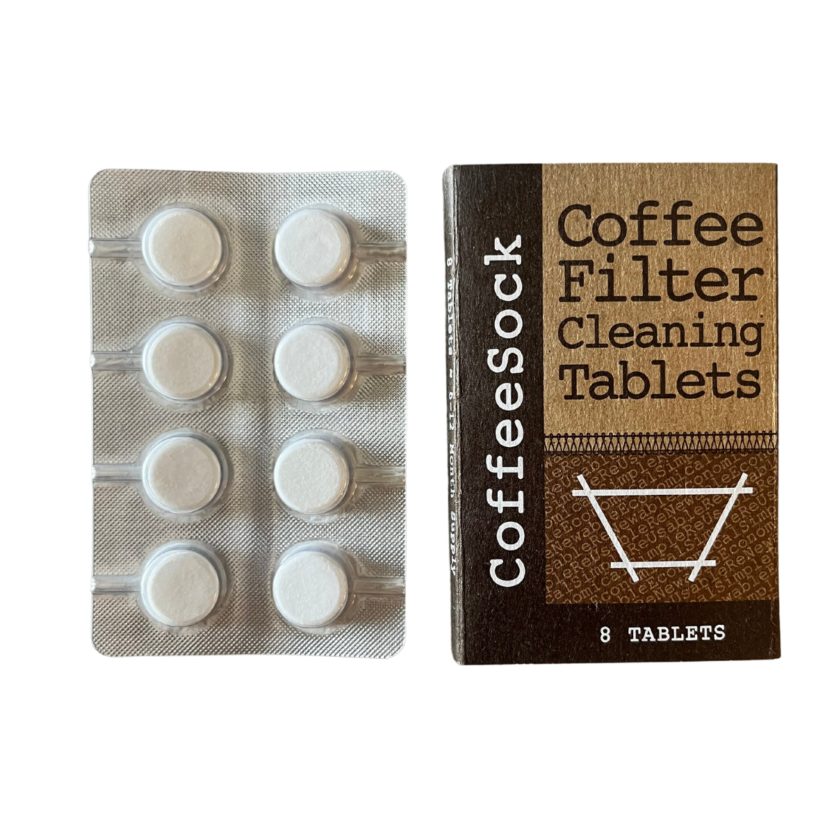 CoffeeSock Coffee Filter Cleaning Tablets - CoffeeSock - Bluecashew Kitchen Homestead