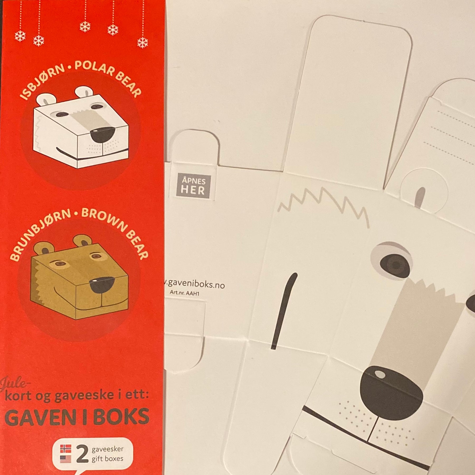 Norwegian Gift Boxes | Polar + Brown Bear - Cose Nuove - Bluecashew Kitchen Homestead