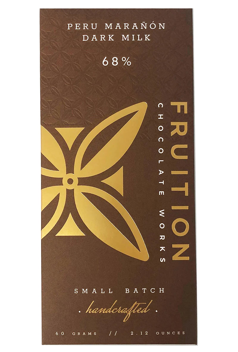 Marañón Canyon Dark Milk 68% - Fruition Chocolate Inc. - Bluecashew Kitchen Homestead