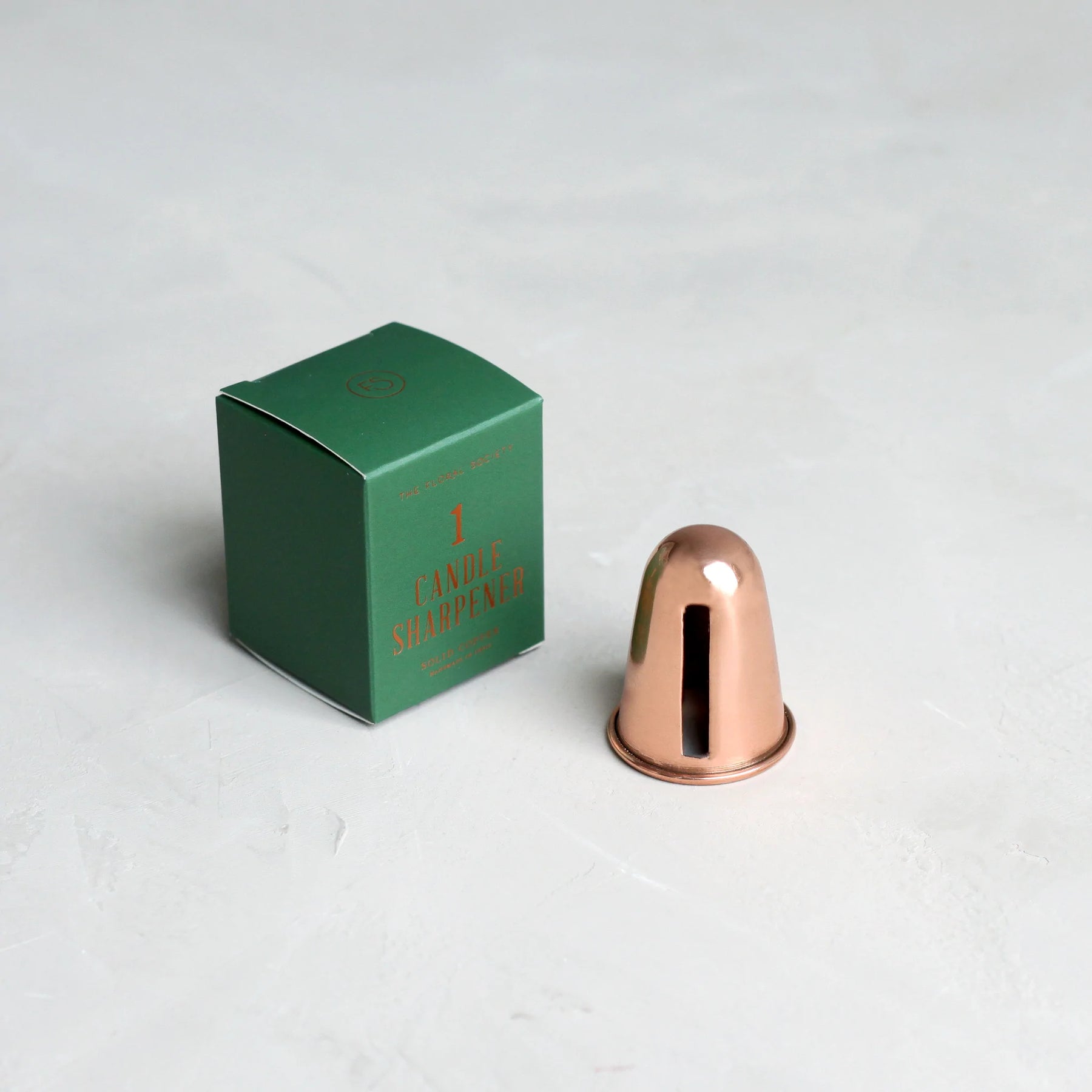 Copper Candle Sharpener - The Floral Society - Bluecashew Kitchen Homestead